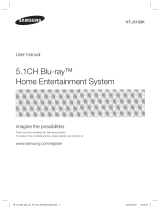 Samsung HT-J5100 Sistema de entretenimiento con Dolby Digital Manual de usuario