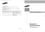 Samsung LN-S2738D Manual de usuario