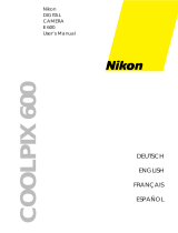 Nikon Coolpix E600 El manual del propietario