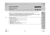 Sanyo VA-80LAN Guía de instalación