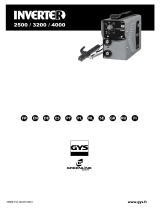GYS INVERTER 2500 (CARDBOARD BOX) El manual del propietario