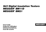 Megger BM21 Manual de usuario