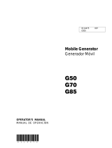 Wacker Neuson g85 Manual de usuario