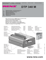 MyBinding Renz DTP 340M Modular Interchangeable Die Punch Manual de usuario