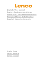 Lenco TAB-1020 Manual de usuario