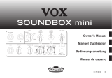 Vox Soundbox Mini El manual del propietario