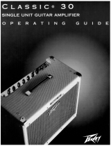 Peavey Classic 30 Single Unit Guitar Amp El manual del propietario