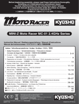 Kyosho No.30051 YAMAHA FACTORY RACING YZR-M1 2011 No.1 Manual de usuario