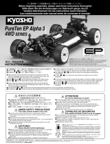 Kyosho PURE TEN EP ALPHA3 El manual del propietario