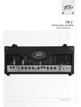 Peavey VB-2 Bass Amplifier El manual del propietario