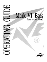Peavey Mark VI Series Bass Manual de usuario