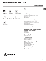 Indesit IWDC 71680 ECO (EU) El manual del propietario