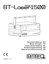 Briteq BT-LASER1500 RGB El manual del propietario