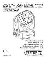 Briteq BT-W12L10 ZOOM El manual del propietario