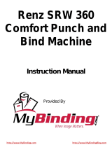 MyBinding SRW 360 Manual de usuario
