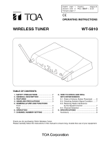 TOA WS-5325M Manual de usuario