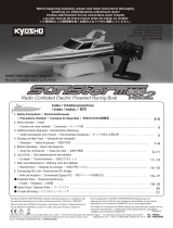 Kyosho SUNSTORM 600 Ver.2 Ready Set El manual del propietario