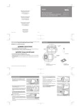 Nintendo Wii Kit de nettoyage pour lentille Wiii Guía del usuario