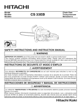 Hitachi CS33EB El manual del propietario