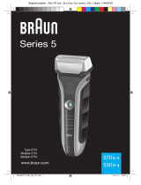Braun 570s-4, 530s-4, Series 5 Manual de usuario