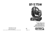 BEGLEC BT-575 W Moving Wash BRITEQ  El manual del propietario