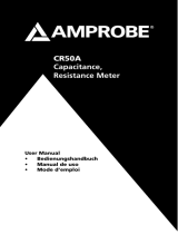 Amprobe CR50A Capacitance Resistance Meter Manual de usuario