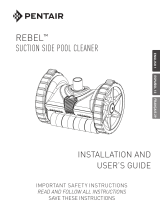 Pentair Pentair Rebel Suction-side Inground Pool Cleaner El manual del propietario