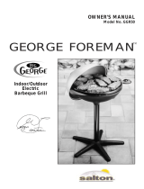 George Foreman Big George GGR50 El manual del propietario