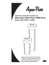 3M Aqua-Pure AP801 Housing Guía de instalación