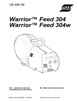 ESAB Warrior™ Feed 304 Manual de usuario