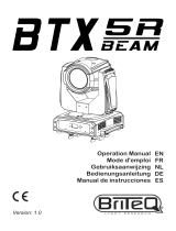 Briteq BTX 5R BEAM El manual del propietario