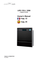 Asept-Air Life Cell 1550 El manual del propietario