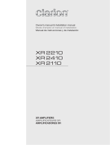 Clarion XR2210 Manual de usuario