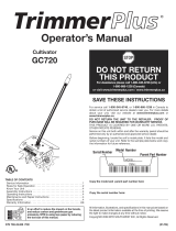 TrimmerPlus GC720 El manual del propietario