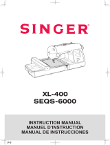 SINGER XL-400, SEQS-6000 Sewing Machine El manual del propietario