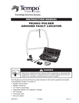 Greenlee PE2003 Ground Fault Locator Manual de usuario