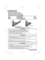 Hitachi NR65AK2 Manual de usuario