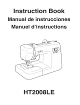 JANOME HT2008LE El manual del propietario
