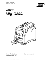 ESAB Caddy® Mig C200i Manual de usuario