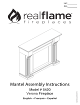 Real Flame 5420 El manual del propietario