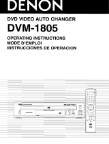 Denon DVM-1805 El manual del propietario