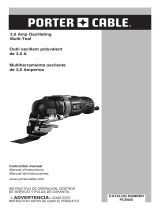 Porter Cable PCE605K Manual de usuario