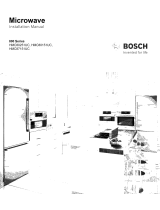 Bosch HMC87151UC/01 Guía de instalación