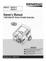 Generac GP7500E-5943-0 El manual del propietario