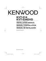 Kenwood KVT-534DVD Guía de instalación