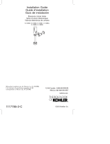 Kohler 10958-CP Guía de instalación