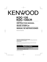 Kenwood KDC-135 Manual de usuario