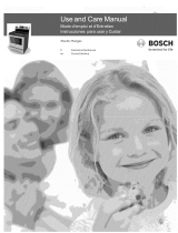 Bosch HES3023U/05 El manual del propietario