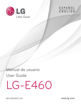 LG E460 Vodafone Manual de usuario