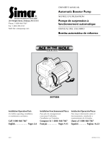 Simer 3075SS El manual del propietario